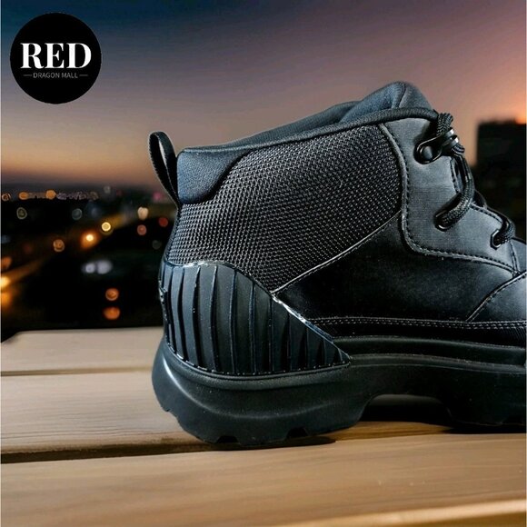 Ugg Neumel X Waterproof Boots Winter Snow Rain Black Ankle Shoes - Women's Sz 9 - Picture 14 of 14